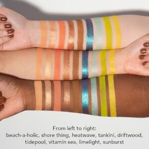 JOUER Tan Lines Matte Shimmer & Luxe Foil Eyeshadow Palette Makeup